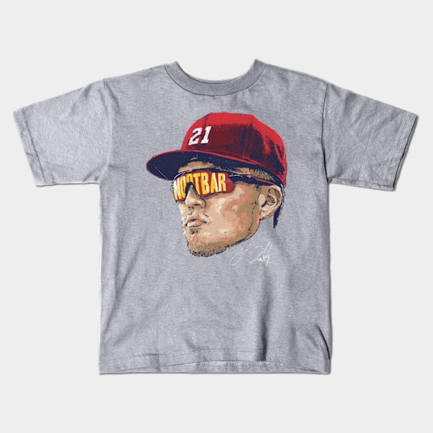 Lars Nootbaar St. Louis Sunglasses Kids T-Shirt by Jesse Gorrell